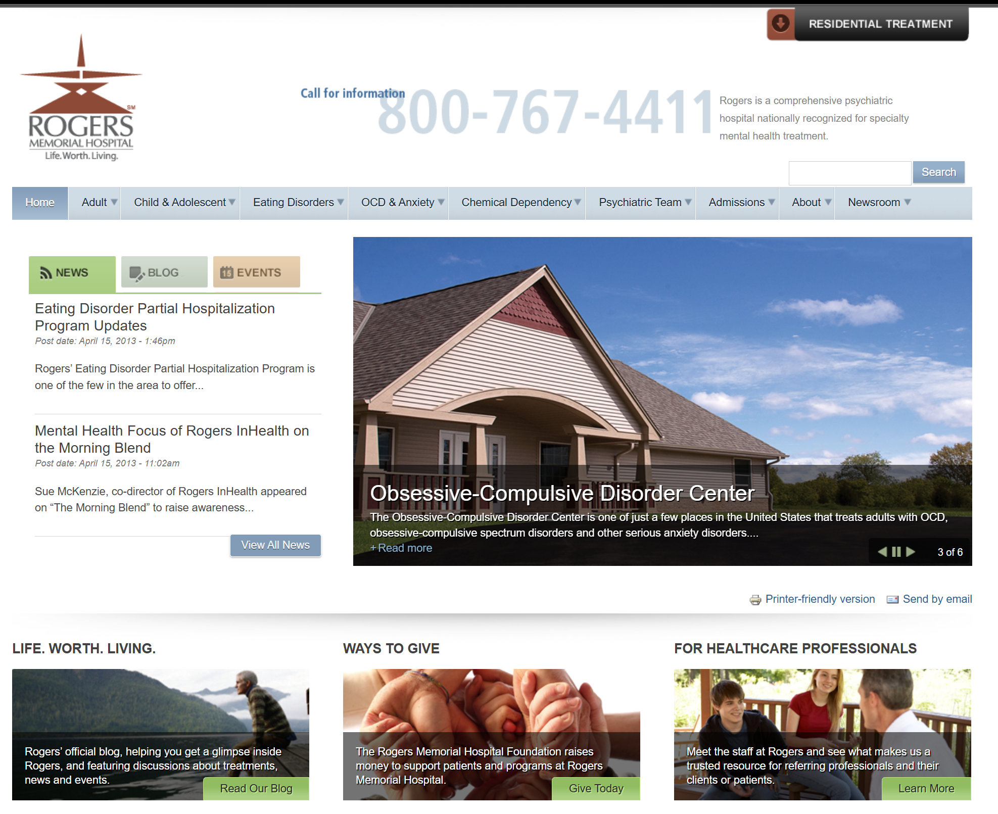 healthcare website